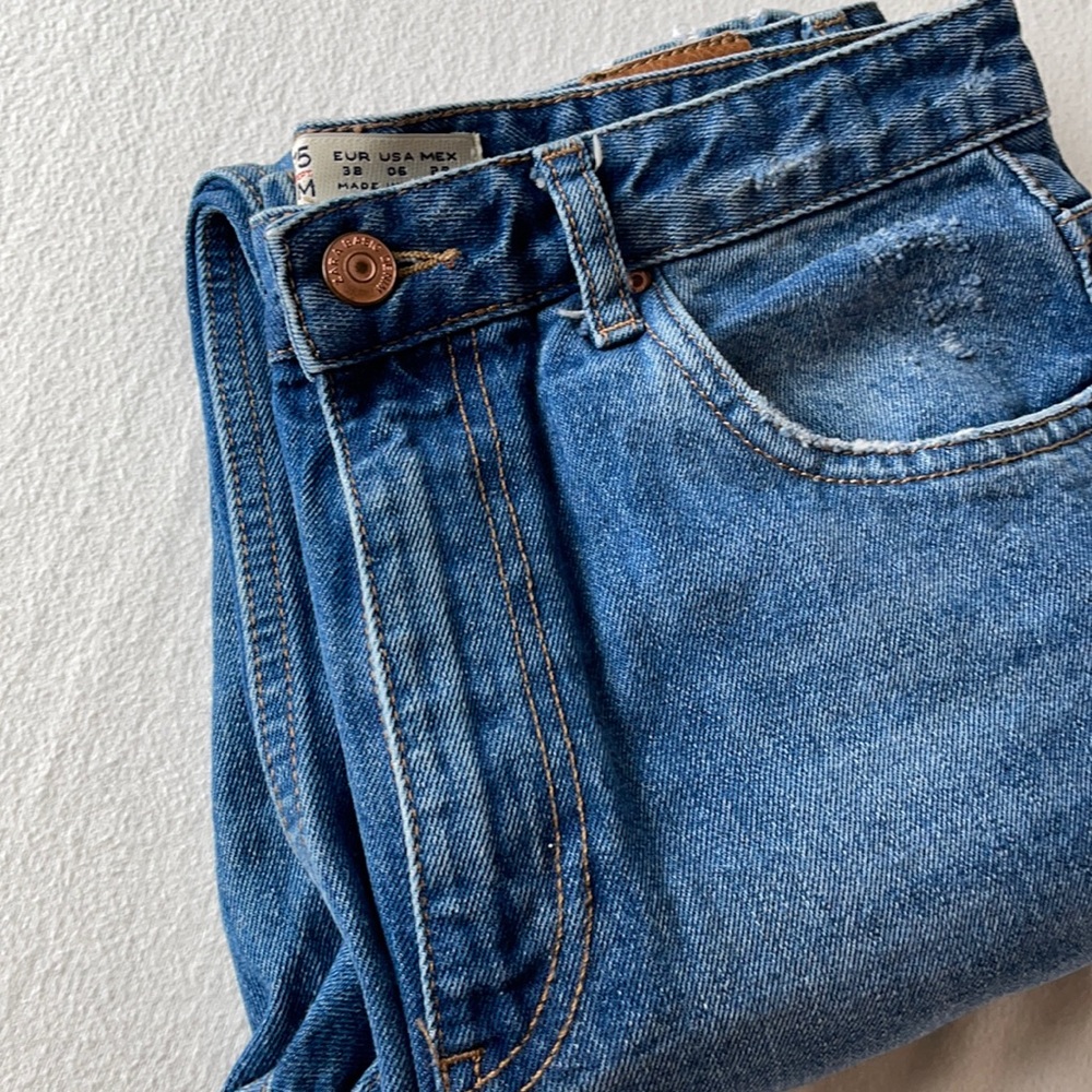Zara Basic Denim Boyfriend Jean